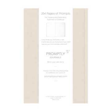 Complete Childhood History Journal From Pregnancy to 18 Years