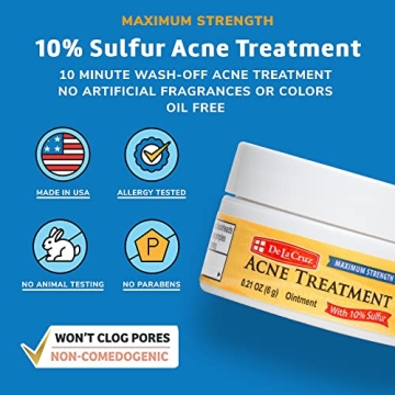 De La Cruz Sulfur Ointment - Acne Treatment Solution