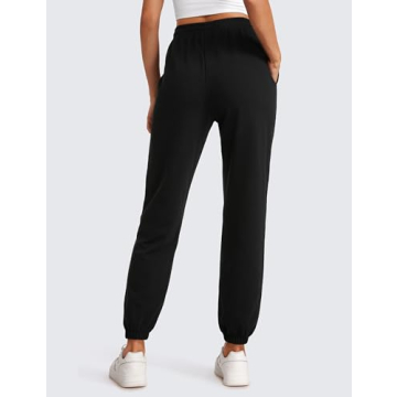 CRZ YOGA High Waisted Sweatpants - Soft & Comfortable Joggers