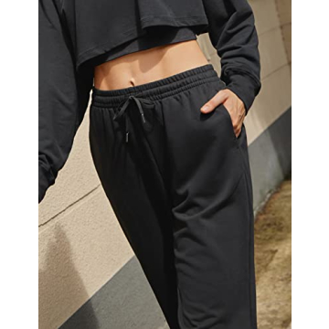 CRZ YOGA High Waisted Sweatpants - Soft & Comfortable Joggers