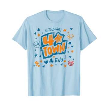 Stylish Disney PIXAR Turning Red 4-Town 4-Eva T-Shirt for All Ages