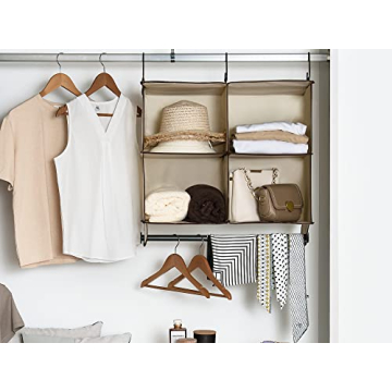 Efficient StorageWorks Hanging Closet Organizer for All Ages