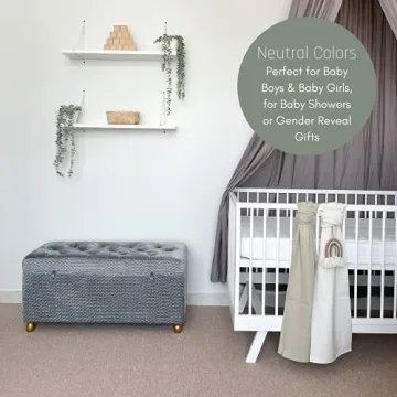 MOZAH Organic Muslin Swaddle Blankets Set - Baby Essentials