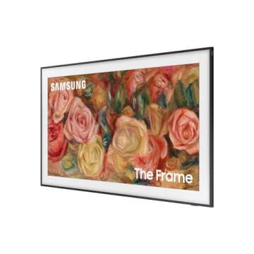SAMSUNG QN55LS03DA 55" The Frame QLED 4K Smart TV (2024) Bundle with Movies Streaming + Deco Gear 2X 4K HDMI 2.0 Cable w/Copper Conductors & CPS Exclusive 12 Month Protection Pack (BEACH-CPS-261500)