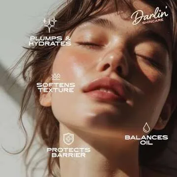 Darlin' Skincare Tallow Face Balm Moisturizer - Luxury Nontoxic Clean Beauty for Glowy Skin