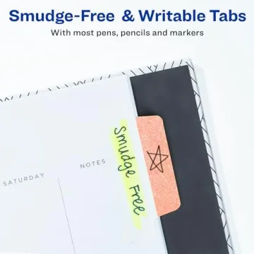 Avery Margin Ultra Tabs - Pastel Sparkle Sticky Tabs