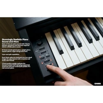 Casio Privia PX-770BK 88-Key Digital Piano with Weighted Keys