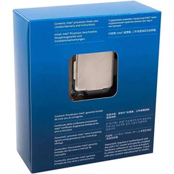 Intel Core i7-7700K Desktop Processor 4 Cores up to 4.5 GHz Unlocked LGA 1151 100/200 Series 91W