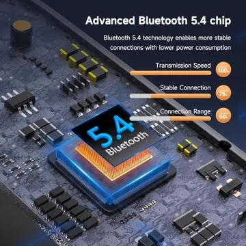 Open Ear Bluetooth 5.4 Earbuds for Active Lifestyle