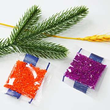 20000PCS Glitter Beads for Diamond Painting Crafts