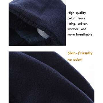 AHAHA Boys Winter Hat with Earflap for Toddlers