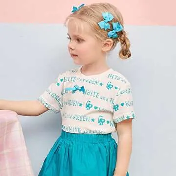 Stylish ALinmo 2" Baby Hair Clips for Infants and Toddlers