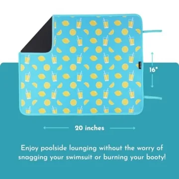 Neoprene Poolside Seating Mat for Ultimate Comfort by the Pool