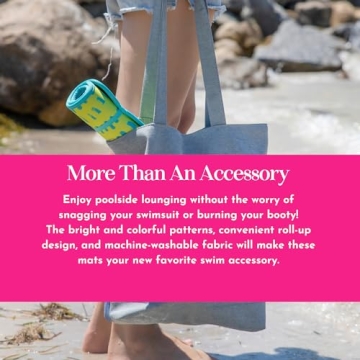 Neoprene Poolside Seating Mat for Ultimate Comfort by the Pool