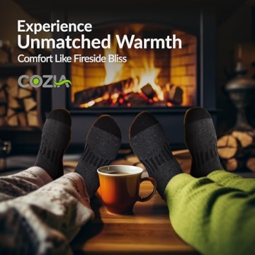 COZIA Merino Wool Thermal Socks for Men & Women