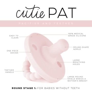 Ryan & Rose Cutie PAT Pacifier Teether for Babies