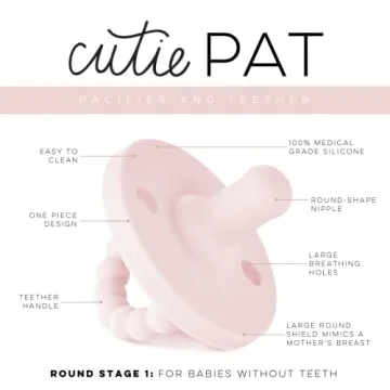 Ryan & Rose Cutie PAT Pacifier Teether for Babies