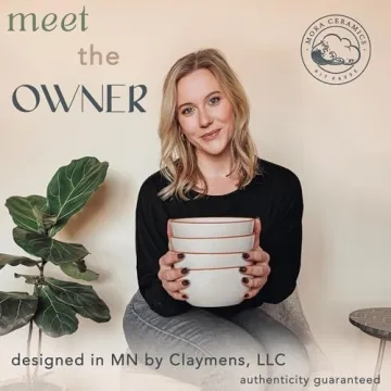 Mora Ceramic Bowls For Kitchen, 28oz - Bowl Set of 4 - For Cereal, Salad, Pasta, Soup, Dessert, Serving etc - Dishwasher, Microwave, and Oven Safe - For Breakfast, Lunch and Dinner - Vanilla White