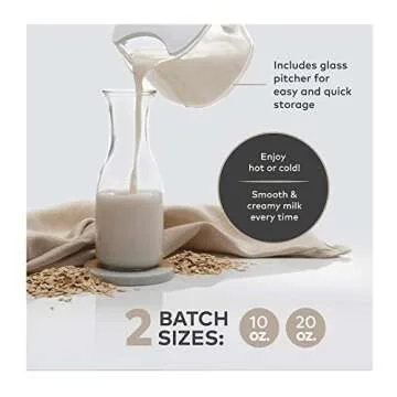 ChefWave Vegan Nut Milk Maker with Auto-Clean and Recipes