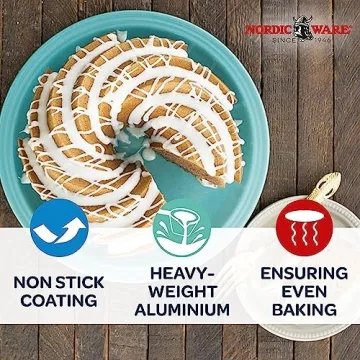 Nordic Ware Heritage Bundt Pan – Bake Perfect Cakes