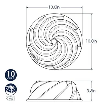 Nordic Ware Heritage Bundt Pan – Bake Perfect Cakes