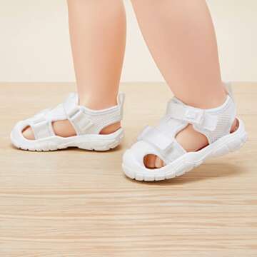 BMCiTYBM Baby Closed Toe Summer Sandals for Infants 6-24 Months