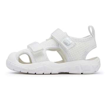 Lightweight Closed Toe Summer Sandals for Infants