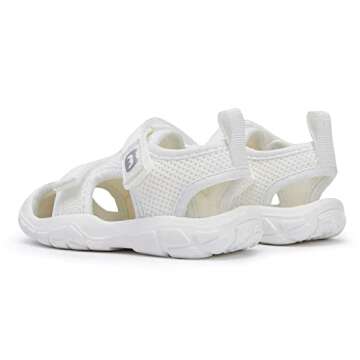 Lightweight Closed Toe Summer Sandals for Infants