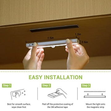 OxyLED Motion Sensor LED Lights Convenient Home Lighting