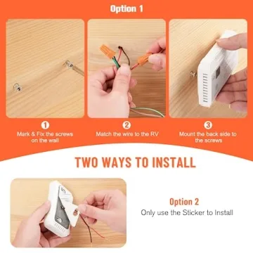 WELLUCK RV Propane Detector with Loud 85dB Alarm