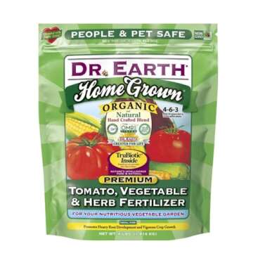 Dr. Earth Organic 5 Tomato, Vegetable & Herb Fertilizer Poly Bag