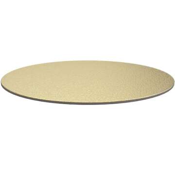 WANBAO Gold Cake Boards - 8 Inch Durable Baking Circles