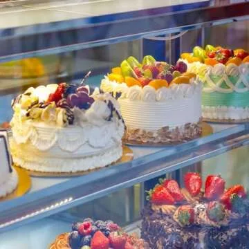 WANBAO Gold Cake Boards - 8 Inch Durable Baking Circles