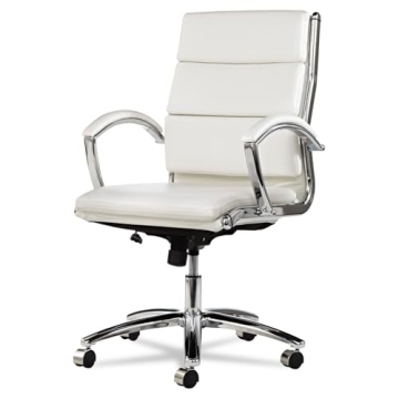 Alera Neratoli Mid-Back Slim Faux Leather Office Chair