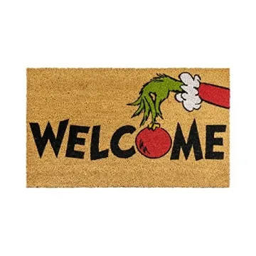 Gertmenian Disney Doormat Rug & Grinch Welcome Mat 2-Pack