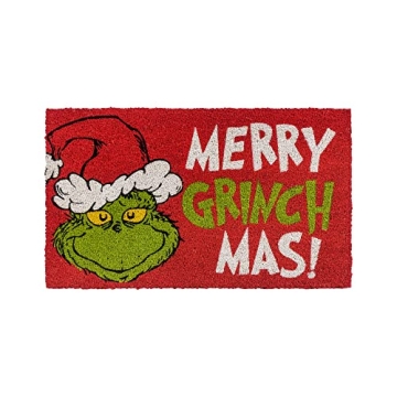Gertmenian Disney Doormat Rug & Grinch Welcome Mat 2-Pack