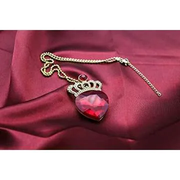 Descendants 4 Gold Tiara Jewelry Set for Evie Fans