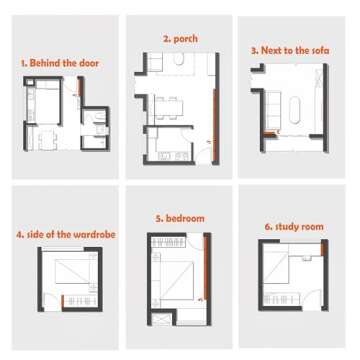 Morimoe Kids Wooden Bookshelf - Space-Saving Wall Mount