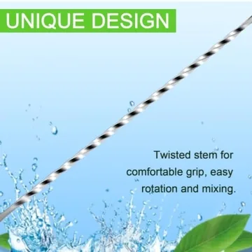 BRIOUT Stainless Steel Bar Spoon Set - 12"