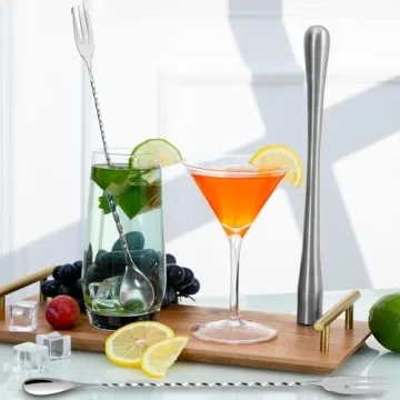 BRIOUT Stainless Steel Bar Spoon Set - 12"