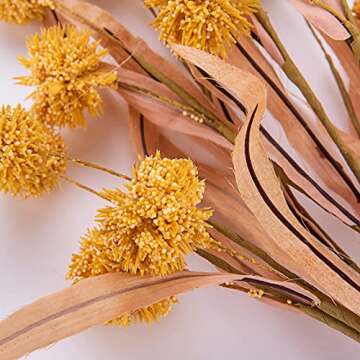 WESAIL Handmade Artificial Flowers for Elegant Decor