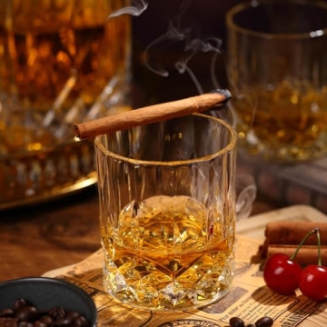 Premium Whiskey Glasses & Ice Ball Molds Set - Unique Gift