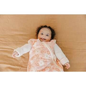 Copper Pearl Sleep Sack: Warm and Cozy Baby Bag in a Variety of Trendy Designs, Safe Alternative to Blankets, Sleeveless Baby Sleep Sack Swaddle Sizes Newborn to 24 Months - Penny