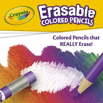 Crayola Erasable Colored Pencils for Kids, 24ct