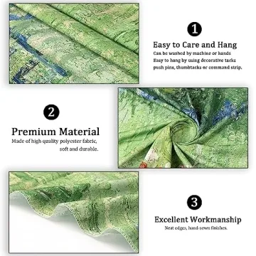 Avinyl Van Gogh Tapestry Stunning Home Decor 51x60