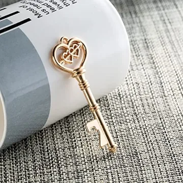 50PCS Vintage Key Bottle Openers Wedding Party Favors