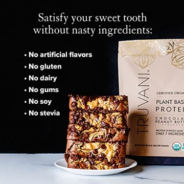 Truvani Plant-Based Protein Powder in Chocolate Flavor | High Quality
