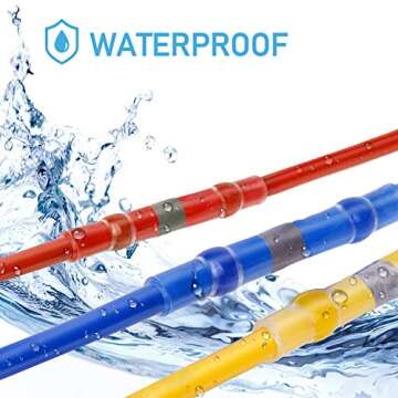 TICONN Solder Seal Wire Connectors 400 Pcs Waterproof