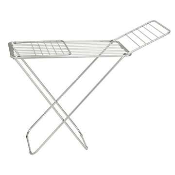 mDesign Expandable Drying Rack - Collapsible Laundry Solution