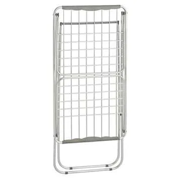 mDesign Expandable Drying Rack - Collapsible Laundry Solution